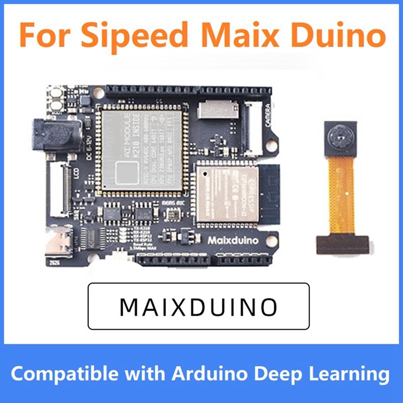 For Sipeed Maix Duino Development Board K210 RISC-V AI+LOT ESP32 Module Spare Parts With Camera